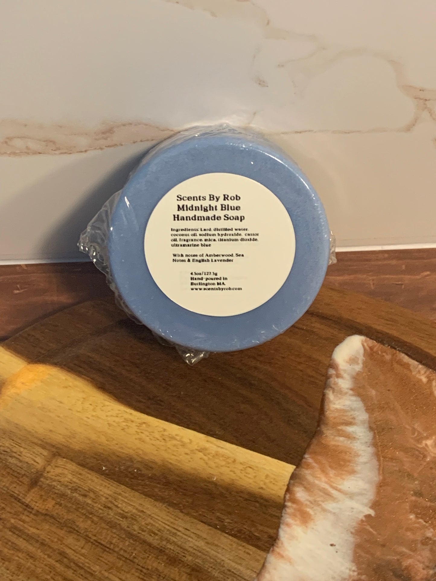Hand Poured Cold Process Soap-Midnight Blue
