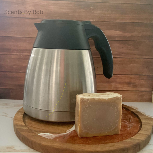 Hand-Poured Cold Process Soap-Coffee Date