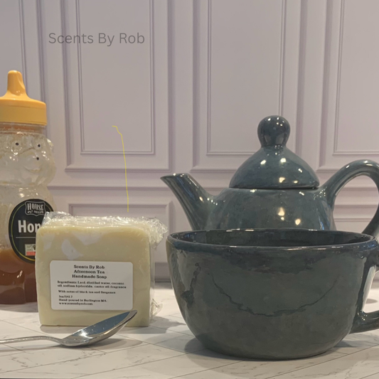 Hand-Poured Cold Process Soap-Afternoon Tea