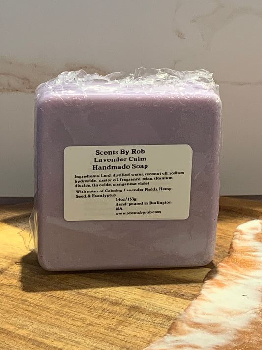 Hand Poured Soap-Lavender Calm